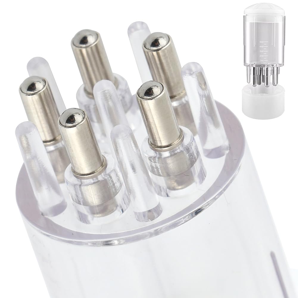 4Pcs Scalp Applicator Comb Set with Scalp Applicator Comb, Hair Comb and Hair Oil Applicator Bottle Brush for Scalp Massager and Hair Growth Care(White)