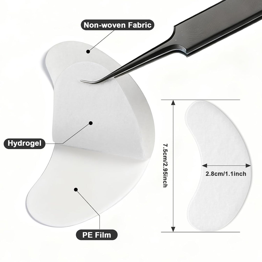 under Eye Patches for Lash Extensions, 150 Pairs | Eyelash Extension Supplies, under Eye Patches, Eye Pads for Eyelash Extension, Eyelash Tinting