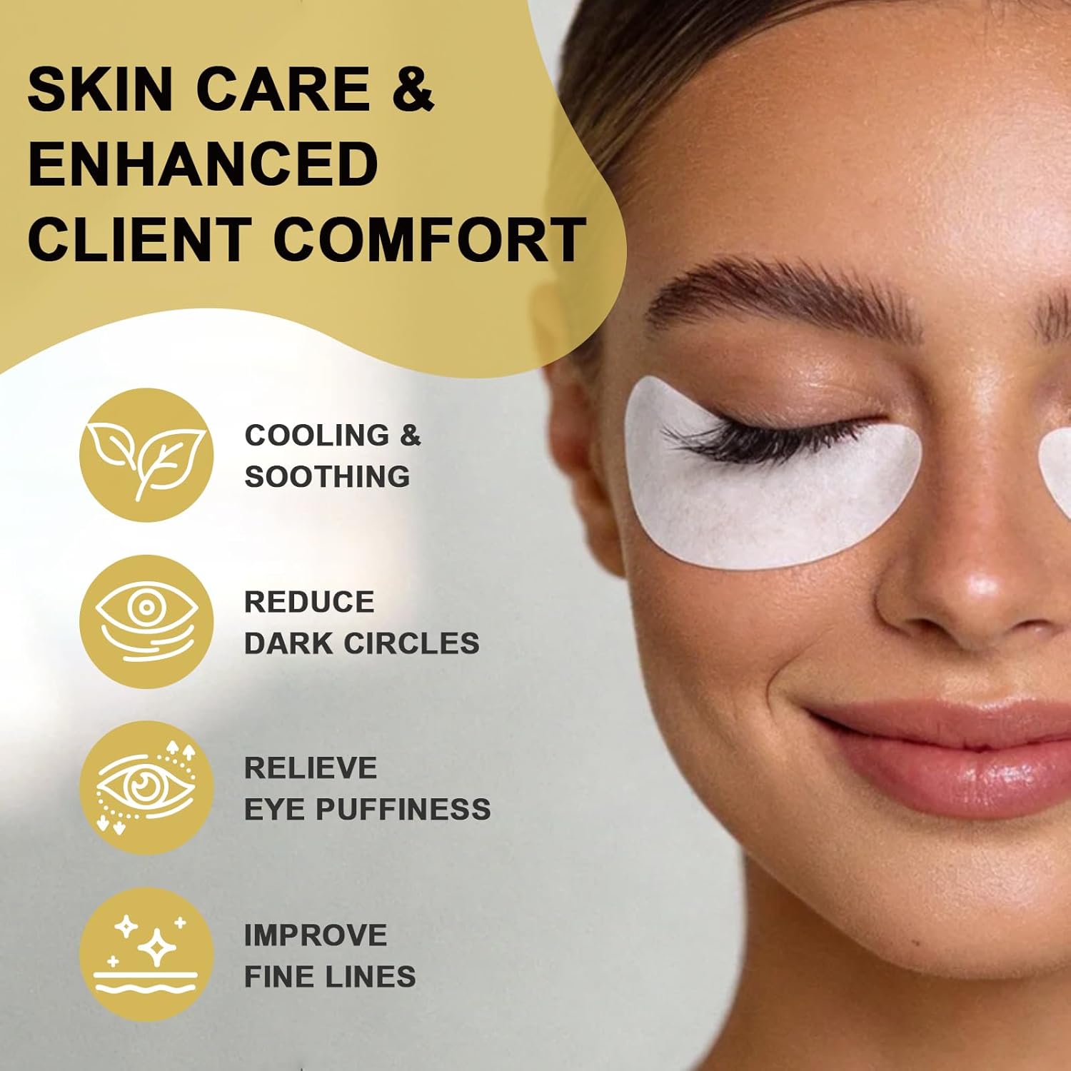 under Eye Patches for Lash Extensions, 150 Pairs | Eyelash Extension Supplies, under Eye Patches, Eye Pads for Eyelash Extension, Eyelash Tinting