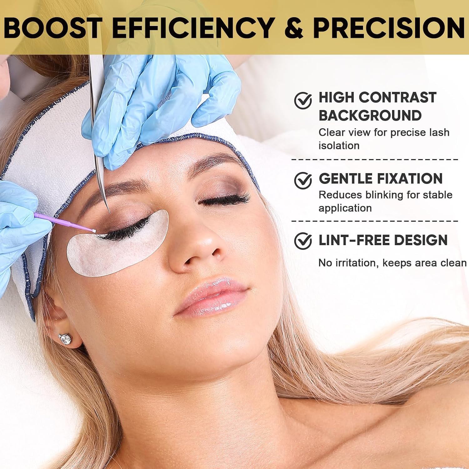 under Eye Patches for Lash Extensions, 150 Pairs | Eyelash Extension Supplies, under Eye Patches, Eye Pads for Eyelash Extension, Eyelash Tinting