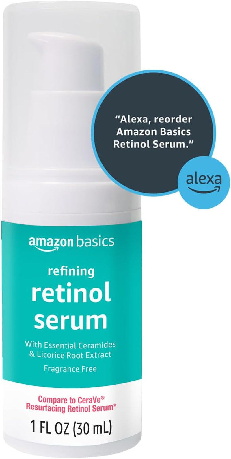 Retinol Serum for Face, Pore Minimizer, Fast Absorbing Formula, 1 Fluid Ounce, 1-Pack