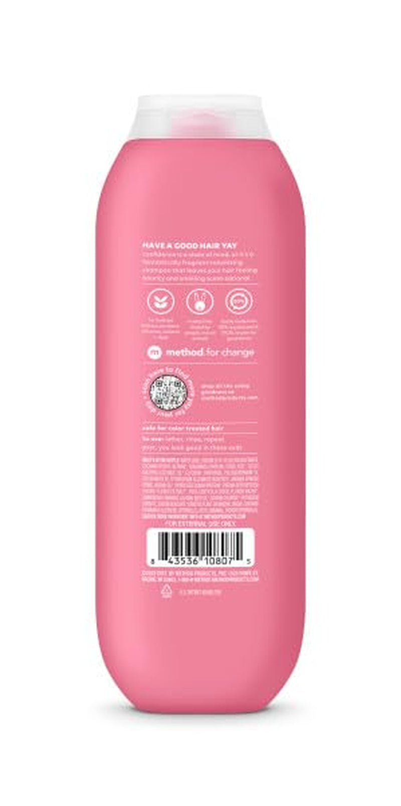 Method Pure Peace, Body Lotion 14 Fl Oz, Body Wash 18 Fl Oz, Deodorant 2.65 Oz, Volumizing Shampoo 14 Fl Oz (Variety Pack)