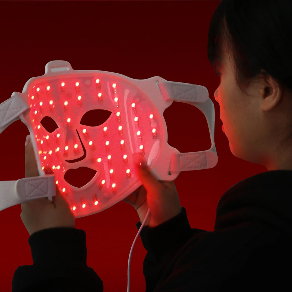 Infrared Red Light Therapy Facial Mask 460Nm 590Nm 630Nm 850Nm anti Wrinkles Rejuvenation Led Facial Mask