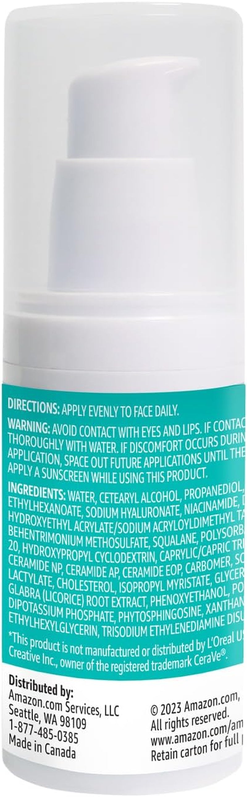 Retinol Serum for Face, Pore Minimizer, Fast Absorbing Formula, 1 Fluid Ounce, 1-Pack