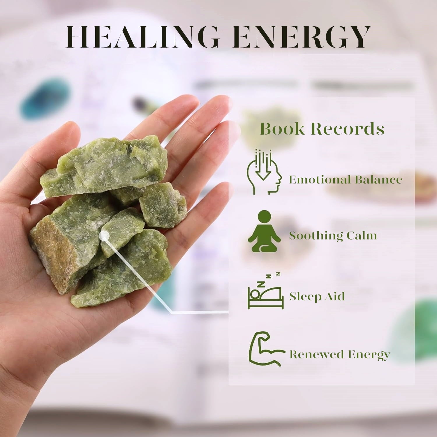 Jade Roller & Gua Sha, Natural Jade Face Roller Gua Sha Tool Facial Skin Care Supplies, Green