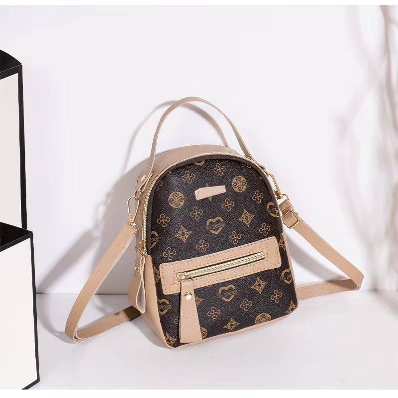 Flower Backpack 2022 Ladies Bag Fashion Backpack Women'S Bag Bag Women'S Fresh and Sweet Student School Bag